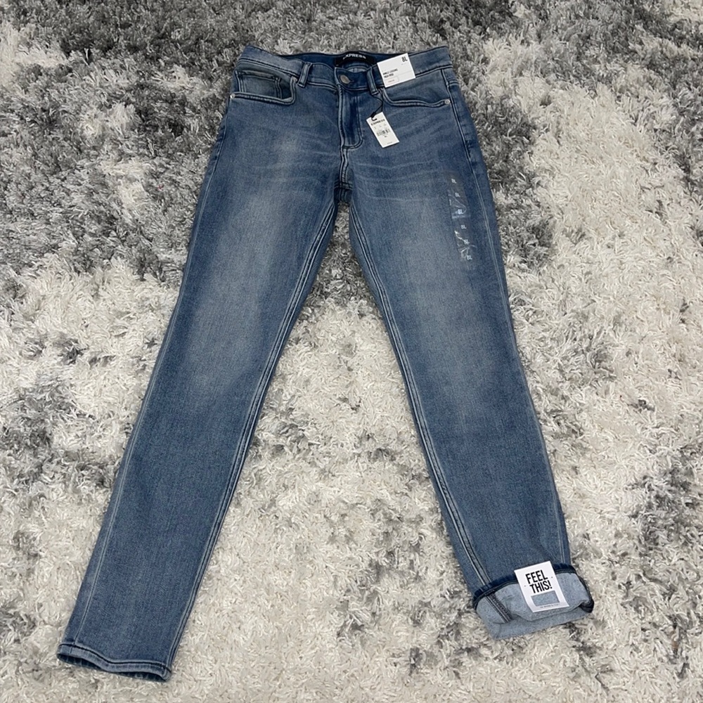 Express ankle legging high rise jeans - 8Long